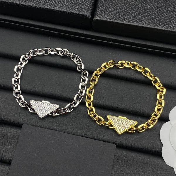 Classic Designer Bracelet Open Diamond Bracelet Bangle 18K Gold High Quality Bracelet Gold and Silver Diamond Bracelet Men Women Jewelry Couple's Christmas Gift