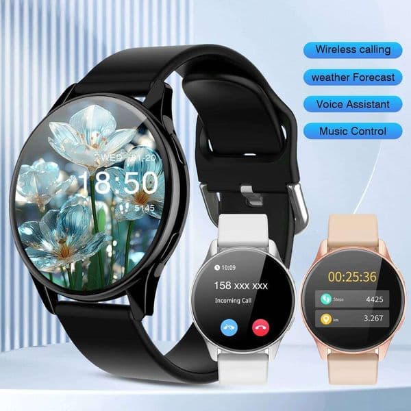 smart watch, Bluetooth call, message reminder, music playback, shutter control, weather forecast, unisex AS3