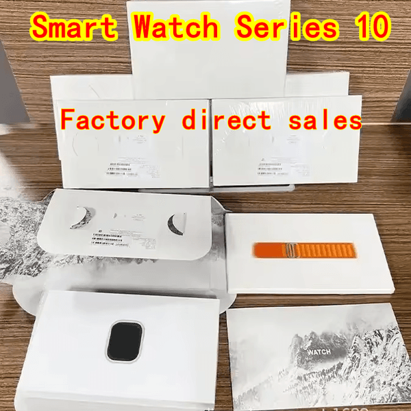 TOP quality For Watch Ultra2 49mm Series 9 Series 10 45mm Smartwatch Touch Screen Wireless Charging Bluetooth Call Marine strap Fashion Designer Sports Smart Watch