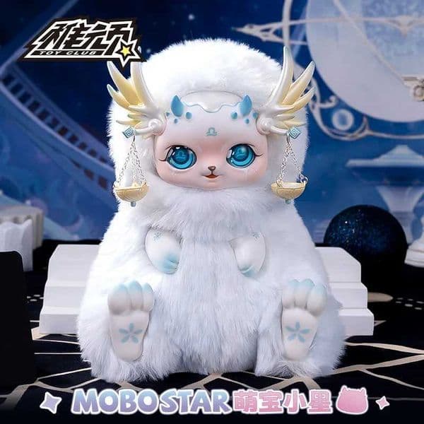 Genuine Mobo Star Twelve Constellations Series Blind Box Soft Plush Vinyl Doll Mystery Box Girl Desktop Collection Surprise Gift X2510181