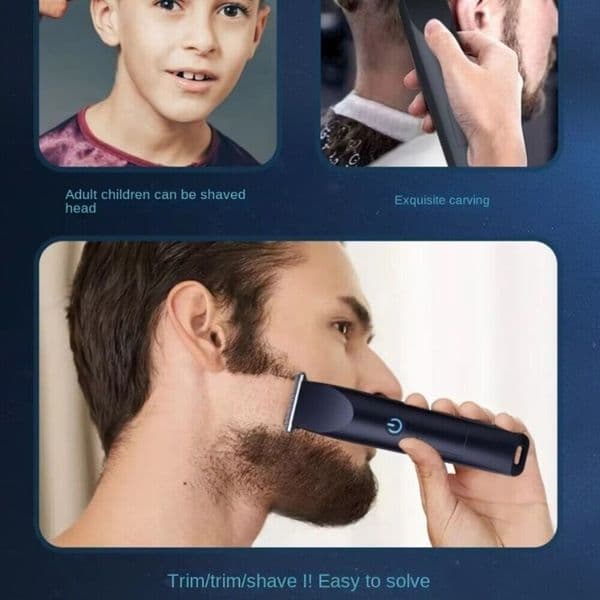 Hair Cutting Barber Shaving Machine Men's Electric Hair Clippers Beard Trimmer