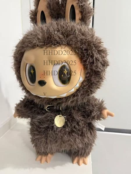 Perfect quality 38cm 58cm Jumbo large big Zimomo Labubu rock monsters giant high-end angel zimomo creative change doll toy Gift cheif custom