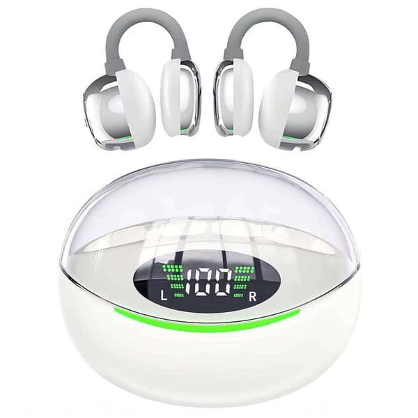 YYK-Q69 OWS V5.3 Clip-on Sports Earphones & Earbuds with 60ms Low Latency and AI Dual Mic Noise Cancelling