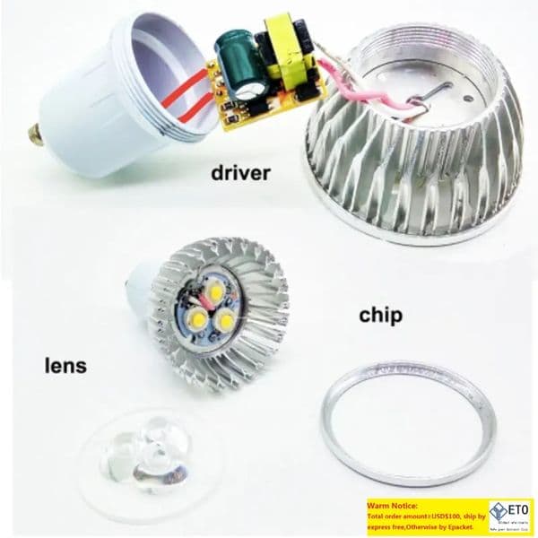Led Bulbs 9W 12W 15W Dimmable GU10 MR16 E27 E14 GU5.3 B22 Led Spot Light Lamp Spotlight Bulb Downlight Lighting LL