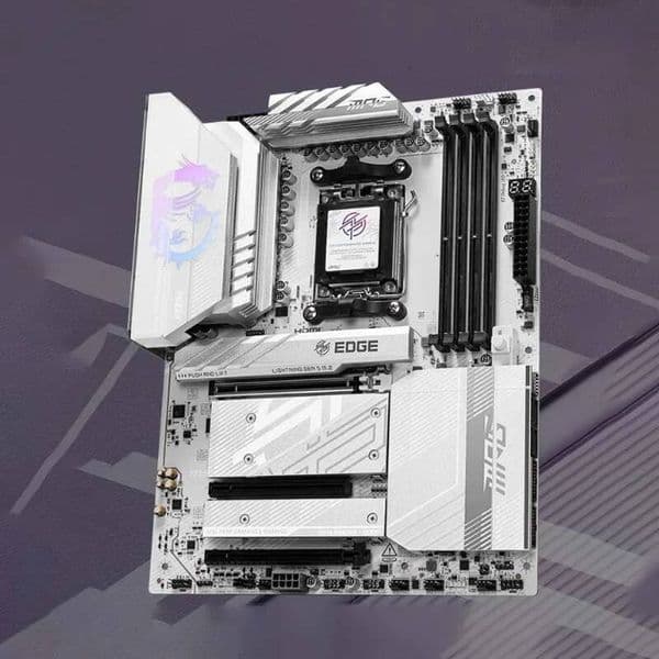 MSI MPG B850 EDGE TI WIFI 7 Blade Titanium Motherboard with 5G Network Port Support for AMD CPUs 9700X9600X9800X3D AMD B850A