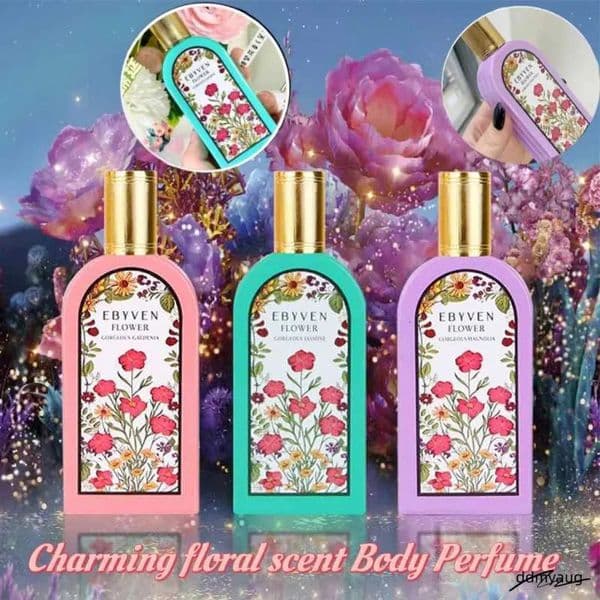Floral Jasmine Gardenia Perfume For Women - Lasting Fresh, Natural Light Fragrance Deodorant, 30Ml Ddmyaug