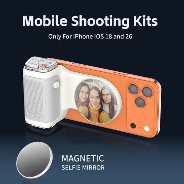 COMITOK MOCA Magnetic Shooting Aid Phone Photography Handle Anti-Shake Stabilizer for Apple