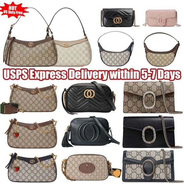 Designer bag shoulder bag ultra mini tassel crossbody bag high-quality fashion print retro canvas armpit bag single shoulder chain wallet womens camera bag handbag