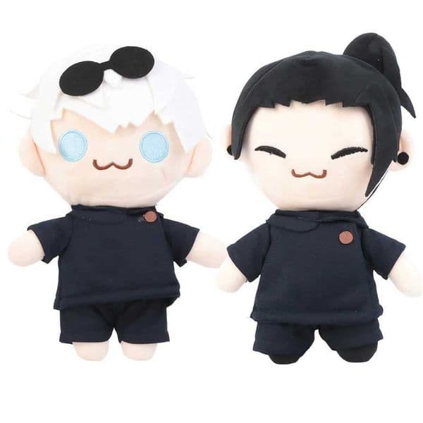 2026 Black Friday 787in Kawaii Toy Cartoon Game Character Satoru Gojo Getou Suguru Plush Kaisen Doll Free shipping VYGY