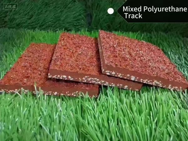 Wholesale Customizable Mixed Type Plastic Running Track, Durable Eco-Friendly Material for Outdoor Running