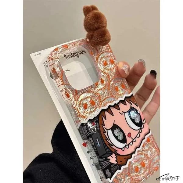Anime Case 3D Cartoon Cover For Iphone 16 15 14 13 12 11 Series, Matte Shockproof Silicone, Cute Phone Protection Ddmyearth