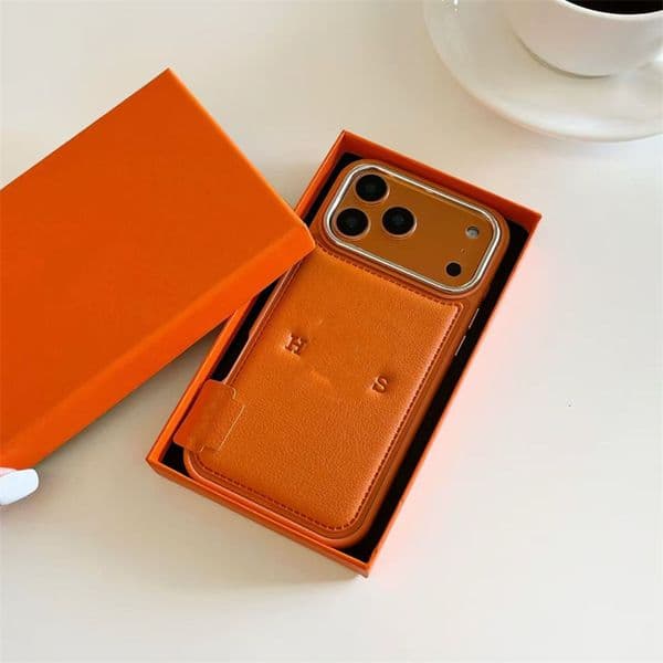designer phone case For iPhone 17 16 15 15pro 14 pro max 13 13pro 17pro 16pro Luxury leather mobile back shell antifall cover