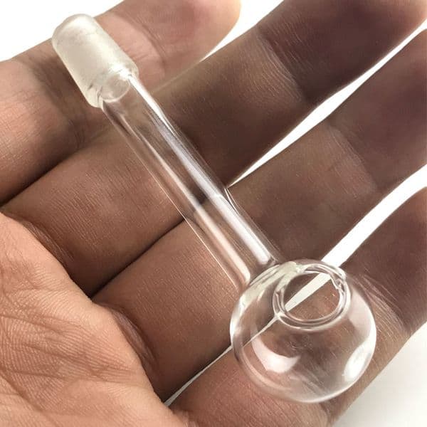 Goodsstore 10mm Male Glass Oil Burner Pipe Thick Clear Glass Smoking Tube Cheap Water Pipes