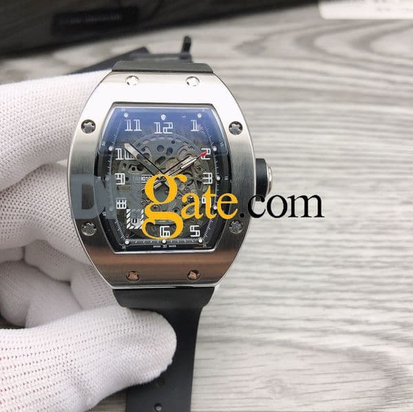 automatic machinery Luxury designer watch r m010 49mm 41mm 15mm AAAAA Ceramics skeleton Watch Men's Watch Diamond super clone Mechanica carbon fiber VGAD