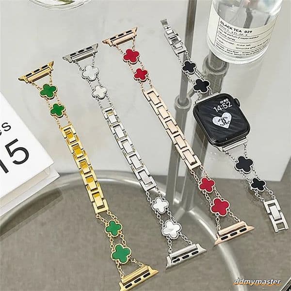 Stainless Steel Apple Straps 42Mm: Polished & Matte Metal Watch Bands For Iwatch 9, 8, 7, 6, 5, 4, 3, 2 Ddmymaster