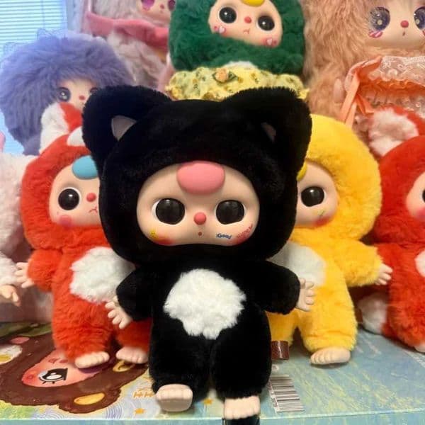 Baby Three 400 V1 Blind Box Cute Baby Three Action Figure Mystery Box Vinyl Anime Doll SurpriseBag Decoration Collectible Toys X251025