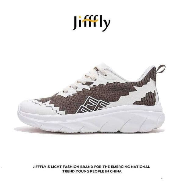 Jifffly Men's Sneakers 2025 Summer New Ultra-light Versatile Thick-soled Height-increasing Shock-absorbing Casual Running Shoes for Daily Use