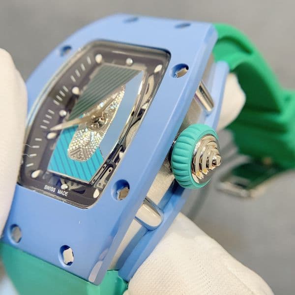 2025 AAAAA women's automatic machinery Luxury designer watch r m007 01 AAAAA Ceramics Men's Watch super clone Mechanica carbon fiber ZF BBR EVIA