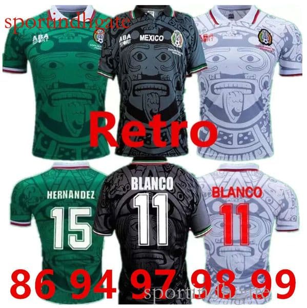 Mexico Retro Soccer Jersey Long Sleeve - 1998 2006 2010 Edition | Classic Mexican Football Team Shirt good