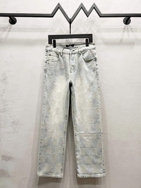 Casual Classic Baggy Pants Korean Fashion Hip Hop Denim Straight Wide Leg Trousers Men's Jeans High Street Pant alones