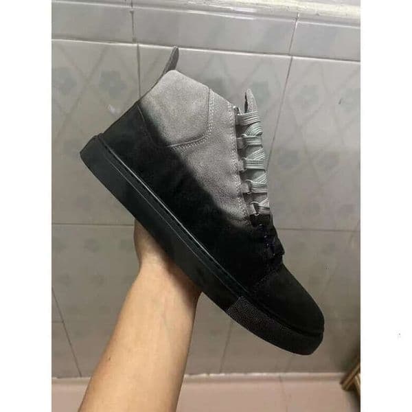 2025 Big size Mens Designer classic Shoes Creased Leather High Top Fashion Men Women Causal Trainers Arena Sneakers-7799 daily outfit