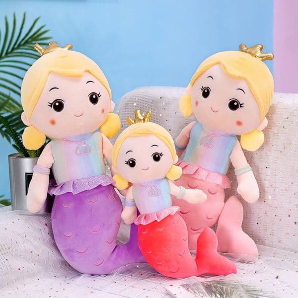Plush Toy Wholesale: Adorable New Mermaid Doll Figurines