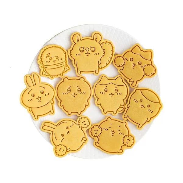 Usachi Cookie Cutter Cartoon Chiikawa DIY Stone Plastic Clay Press Mold Pla