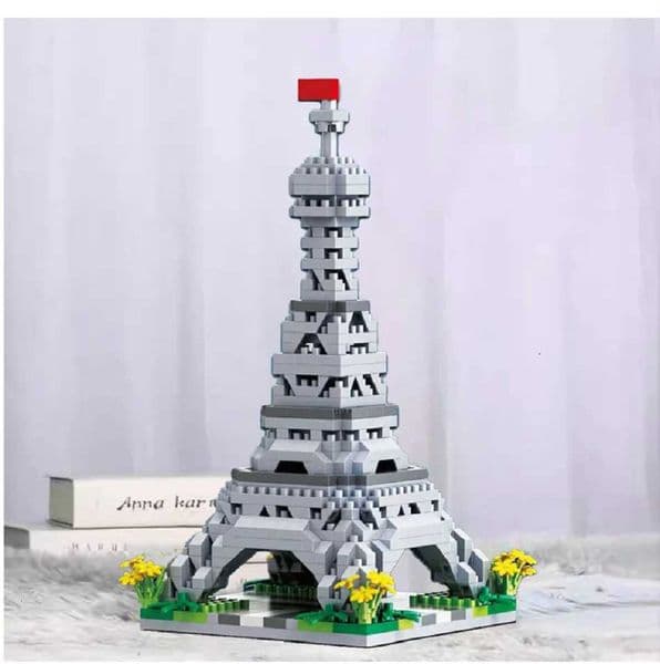 Building Blocks Model City Building Tower DIY Assembly Puzzle Creative Micro Brick Decoration Ornaments Children Toys Adult Gift X251029