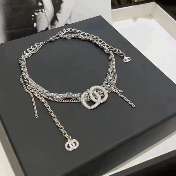 20style Classic Fashion Brand Designer Tassels Letter Choker Pendant Necklace Jewelry Accessories wedding Christm Gift