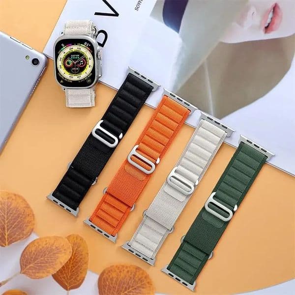 New Alpine Loop Strap for Apple Watch Band 44mm 40mm 49mm 45mm 41mm 42mm 38mm correa bracelet iWatch Ultra series 10 9 8 7 6 5 3 se 8 band