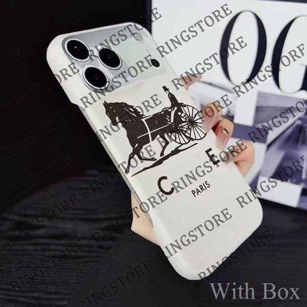 Designer iPhone Phone Case 17 16 Pro Max High Quality Leather Purse 19 18 17pro 16pro 15promax 14promax 13promax 15pro 14pro 13pro 12pro 15 14 13 with Box Packing 424