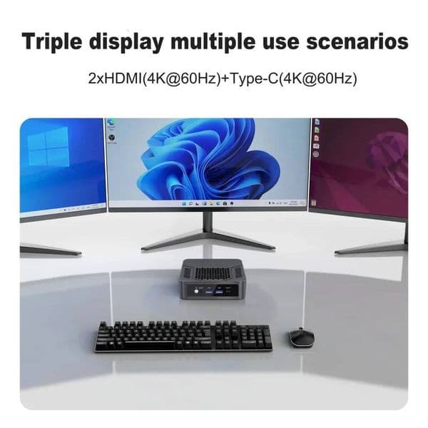 AMD Ryzen 9 7940HS ES TOPC Gaming Mini PC R7 8845HS 7840HS ES USB40 Dual LAN 2xDDR5 Nuc Windows 11 Pro Mini Gamr Computer WiFi6