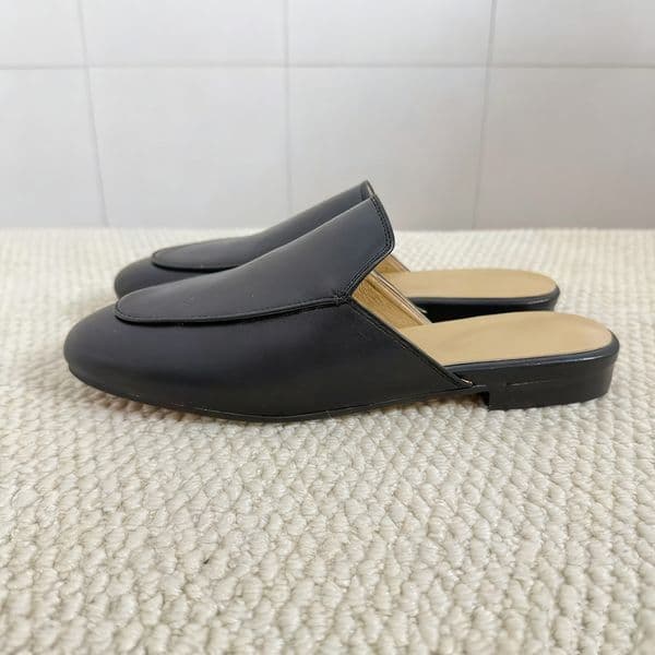Designer Luxury Mules Slip-On Women Men Mules Leather slipper Size 34-46 luxury Shoes 100% Real leather Summer spring jacquard Leather Slipper Canvas Flat Sole Mules