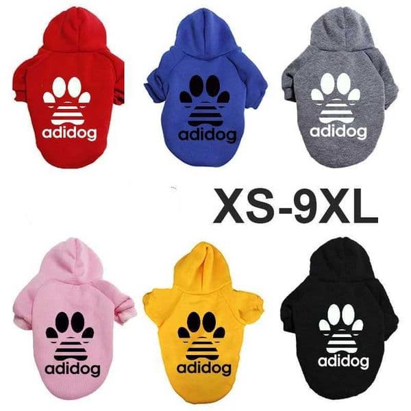 Luxury Luxery Dog Clothes Casual Autumn cat Winter Hooded Sweater Large Medium And Small dog Dogs Pet Clothing Designer Free Shipping