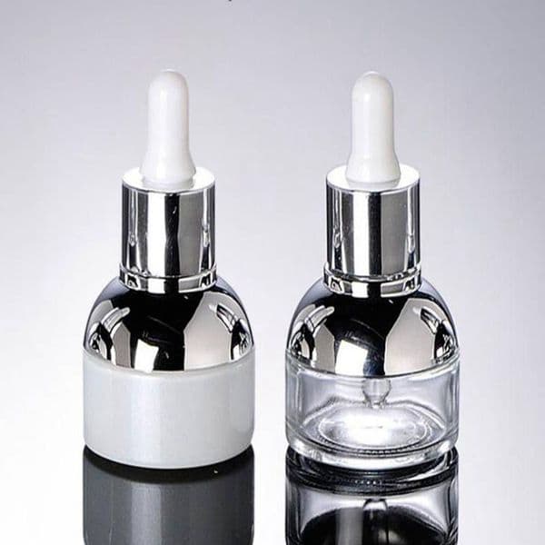 30ml transparent Glass Dropper Bottles Empty Essential Oils Perfume Bottle Women Cosmetic Container