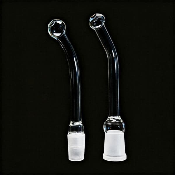 Replacement Glass Mini Whip 18mm male female
