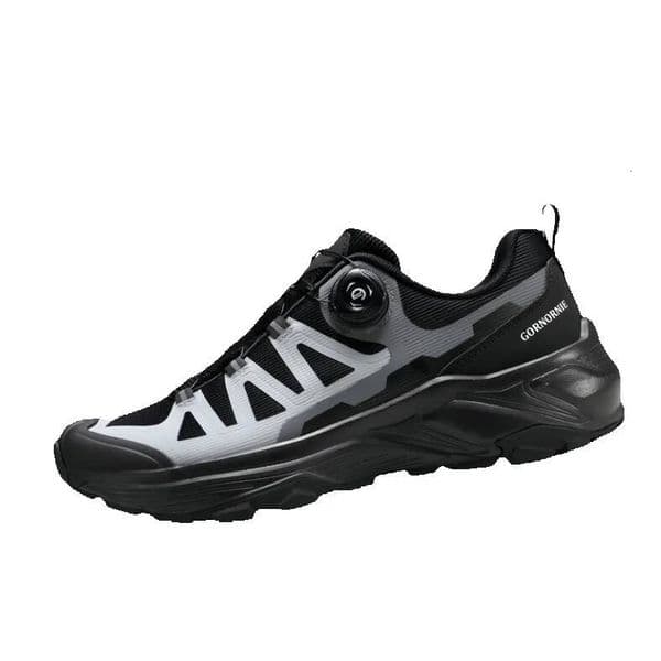 Men's Breathable Hiking Shoes Thick Sole Wear Resistant Anti Slip Cross Country Trekking Shoes