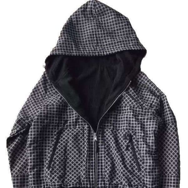 Hooded Unisex Loose Double-Sided Hoodie Sweatshirt High Street Design Long Sleeve Cardigan