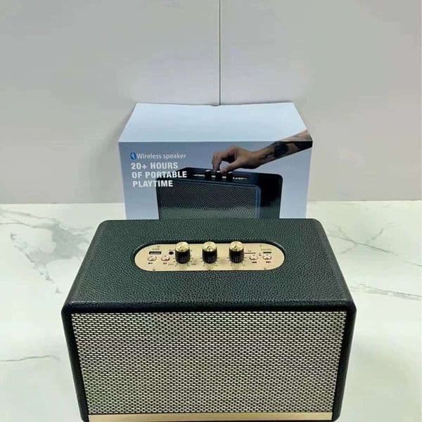 Huaqiangbei Hot-Selling High-End Wooden Box Ma Shaoer Bluetooth M18 Desktop Rock Big Speaker