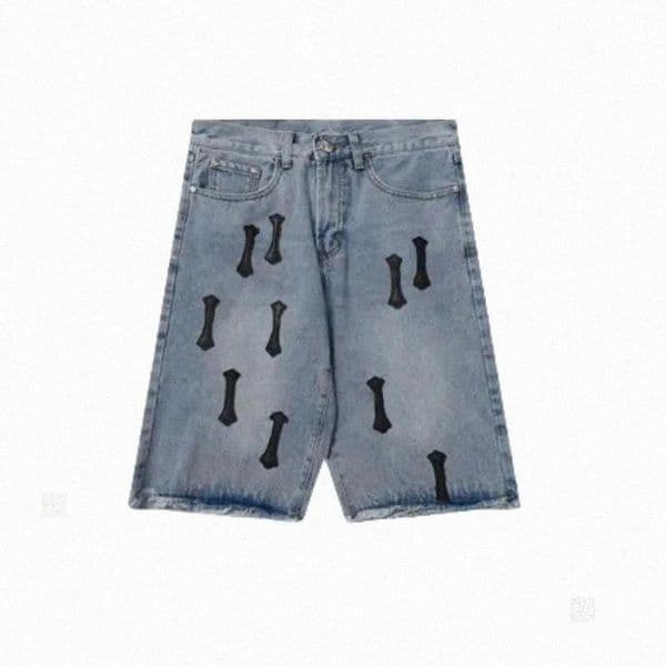 chrome shorts Mens Designer Jeans Womens Pants Women Jeans Jean Shorts Mens Jeans Baggy Stacked Luxury Skinny Jeans Embroidery Denim Slim Fit Jeans chrome shorts 2b1