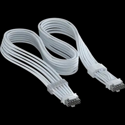 Cavo CORSAIR ThermalProtect PCIe 5.1 600W 12V-2x6 - Bianco