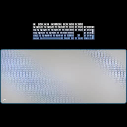 CORSAIR Bundle keycap e tappetino per mouse - Steel Azure