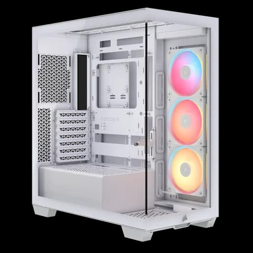 CORSAIR Case per PC mid-tower 3500X LX-R RGB iCUE LINK - Bianco