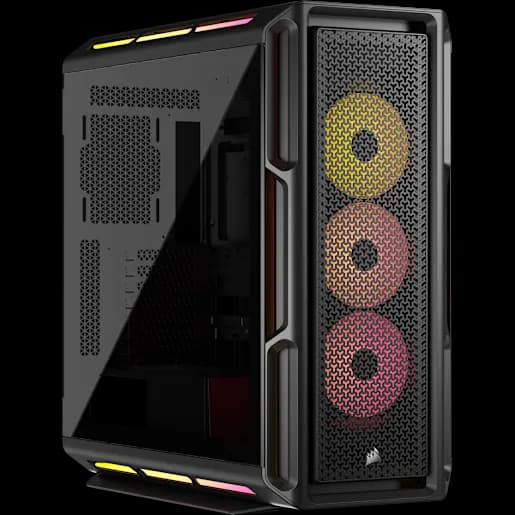 CORSAIR Case per PC mid-tower ad alte prestazioni iCUE LINK 5000T LX RGB