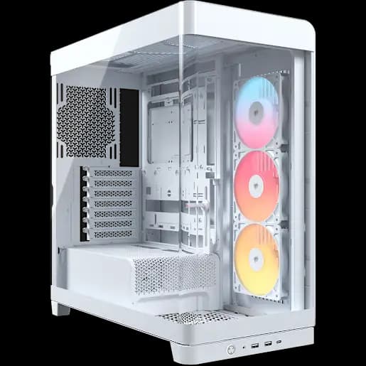 CORSAIR Case per PC mid-tower FRAME 4500X RS-R ARGB con vetro panoramico - Bianco