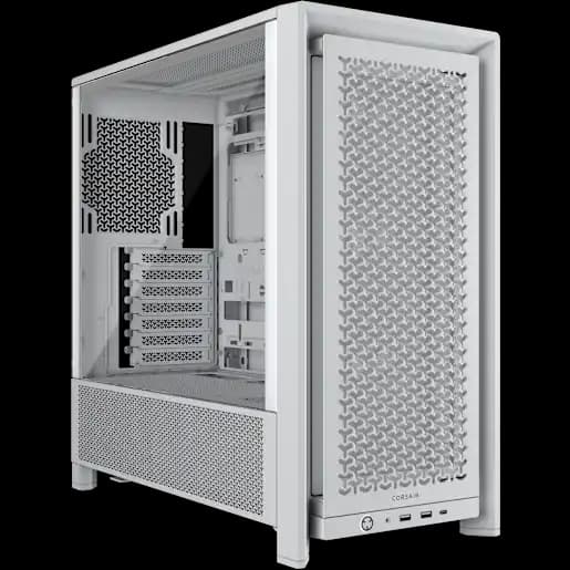 CORSAIR Boîtier PC moyen-tour modulaire FRAME 4000D RS ARGB - Blanc