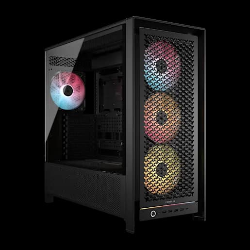 CORSAIR CASE PER PC MID-TOWER CON FLUSSO D’ARIA ELEVATO FRAME 5000D RS ARGB