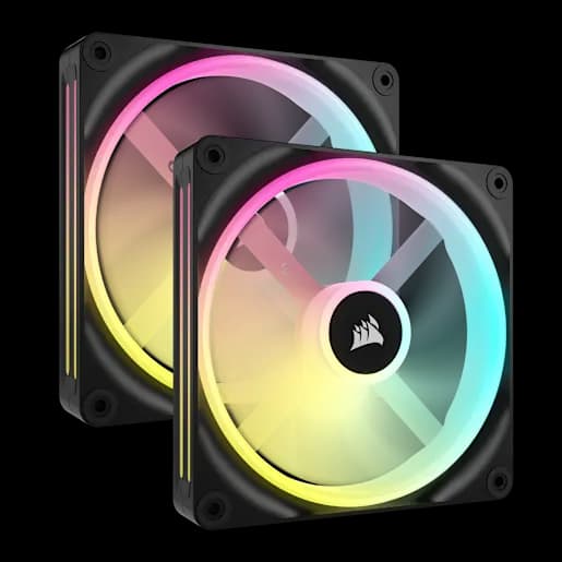 CORSAIR iCUE LINK QX140 RGB 140mm PWM PC Fans Starter Kit with iCUE LINK System Hub (Revival Series)