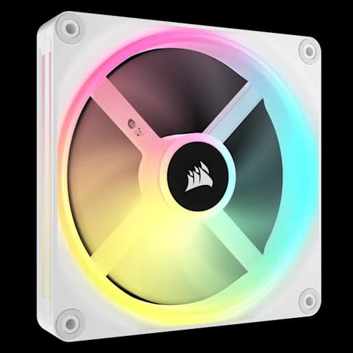 CORSAIR Kit di espansione per ventole PWM per PC da 140 mm iCUE LINK QX140 RGB - Bianco (Revival Series)