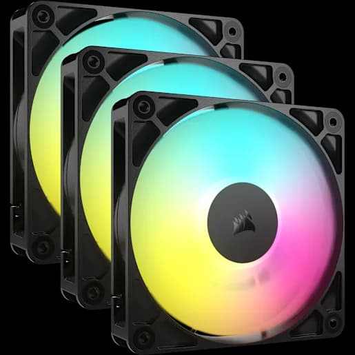 CORSAIR RS120 ARGB 120mm PWM Fans - Triple Pack (Revival Series)